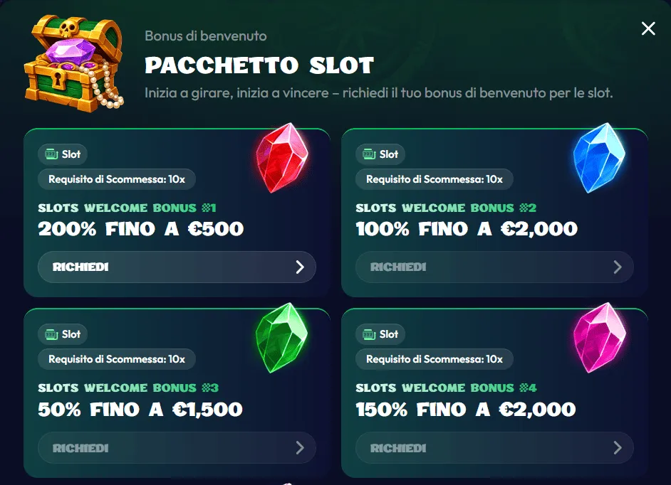 Bonus e promozioni Smash Casino